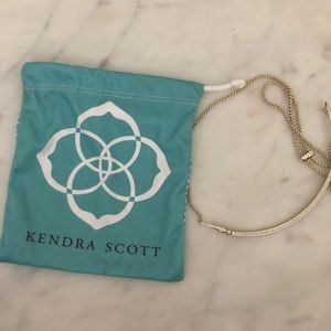 Kendra Scott Scottie Choker Necklace- Gold